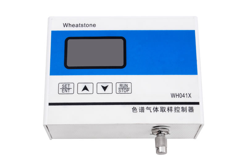 Gas chromatogram sampling controller